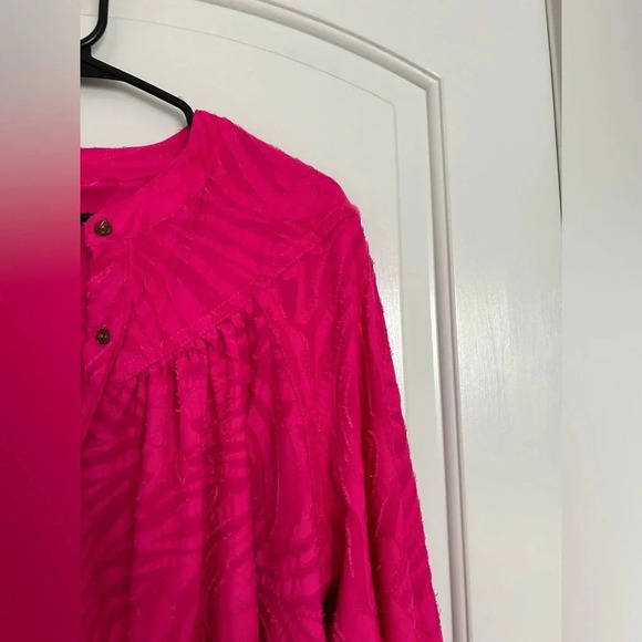 Free People Can’t Stop Dreaming Flowy Laggenlook Tunic size small relaxed fit - Picture 6 of 15